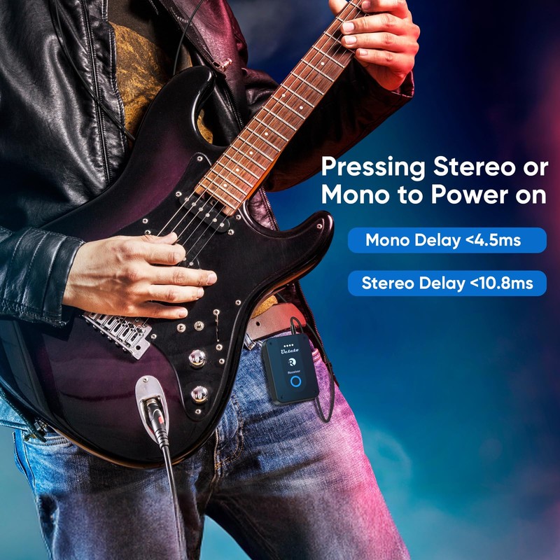 Ueteto Wireless in Ear Monitor System 2.4G Stereo IEM System