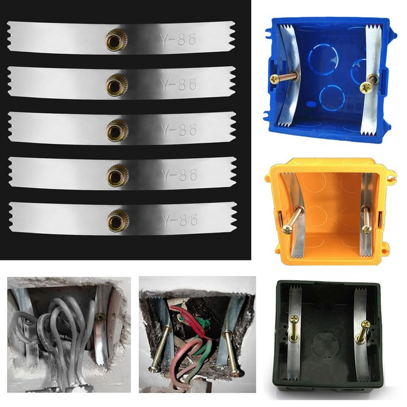 20Pcs Concealed Box Repairer Wall Box Repairer 86 Shrapnel Restorer
