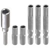 1/4 to 4mm Bit Adapter, 4mm-6.35mm Converter Adapter Precision Bits