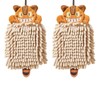 Soulnioi Kitchen Hand Towels, Cute Animal Dish Cloths Microfiber Cleaning