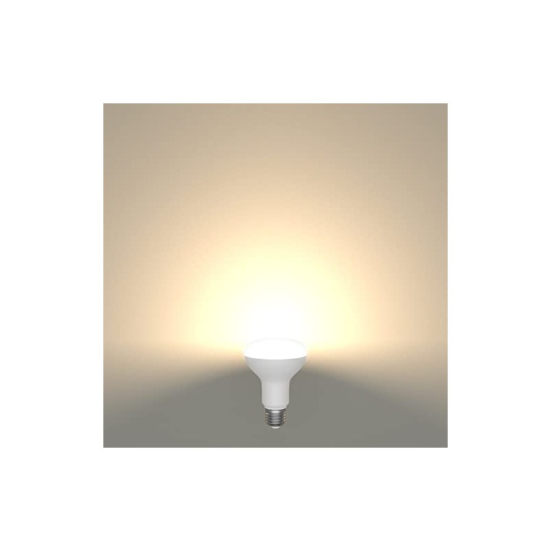 ledscom.de E27 LED bulb R80, warm white (2,700 K), 10W,