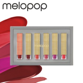 (Hyundai Home Shopping) MELOPOP Lip Sync Lip Tint Package (6 colors) / (현대홈쇼핑)MELOPOP 멜로팝 립싱크 립틴트 패키지 (컬러 6종)