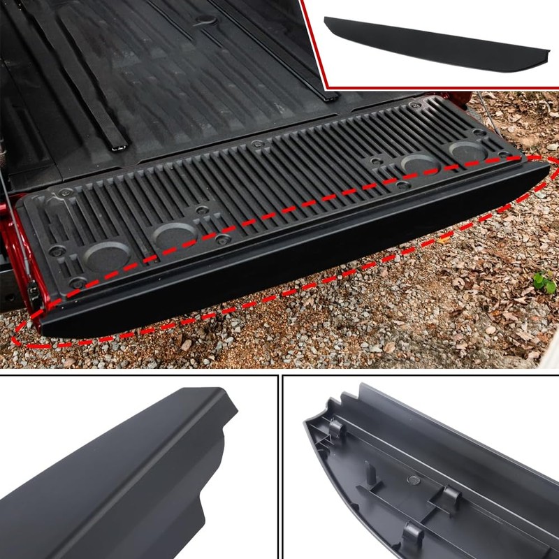 Rear Tailgate Bed Cap Molding Cover FIT 2017-2021 Nissan Titan