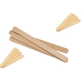 Perfect Stix 100CT Jumbo Craft Sticks 6 Inch x 3/4 and 100CT 4.5 Inch Multipurpose Craft Sticks., Premium Poplar Wood for Building, Mixing, and Craft Projects. Combo Pack of 200 Total Sticks.