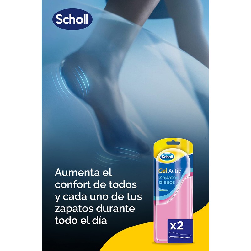 Scholl Gel Activ Solette Donna per Scarpe Basse e Ballerine,