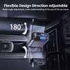 Retractable Car Charger 3 in 1 Fast Charging Type C