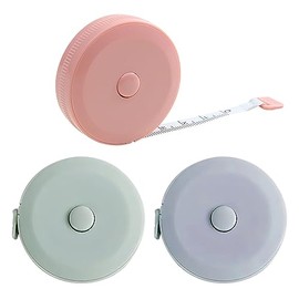 3 Pcs Cinta Medici?n, 150CM/60inch Legibilidad a Doble Cara