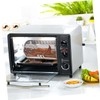 Mipcase Stainless Steel Rotisserie Grill Basket with Movable Door Versatile