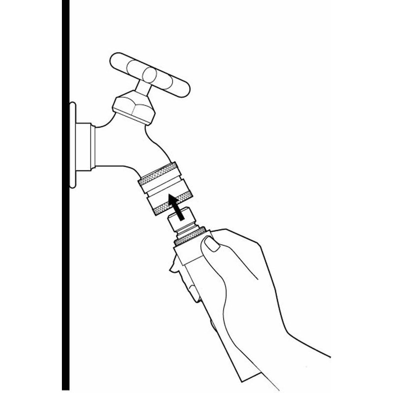 Orbit 58117N Connect Hose Quick Connector Set
