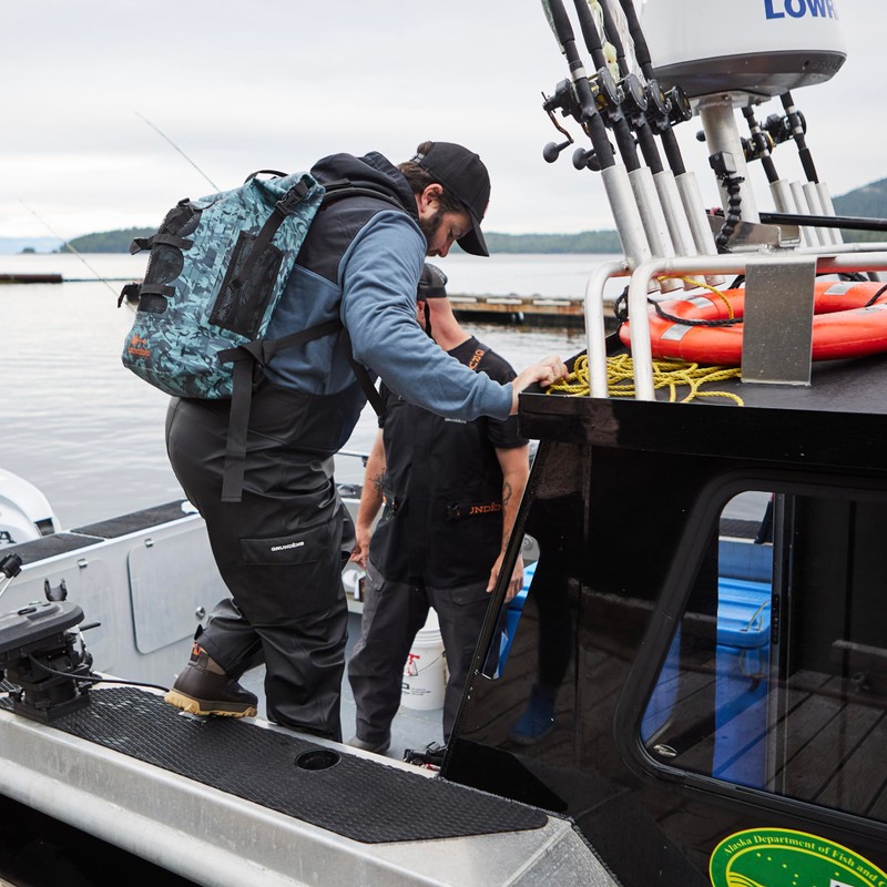 Grundens Mens Deviation 6" Ankle Boot|Durable, Waterproof, Anchor, M 8