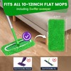 6Pcs Reusable Microfiber Mop Pads Compatible with Sweeper Mop, Replacement