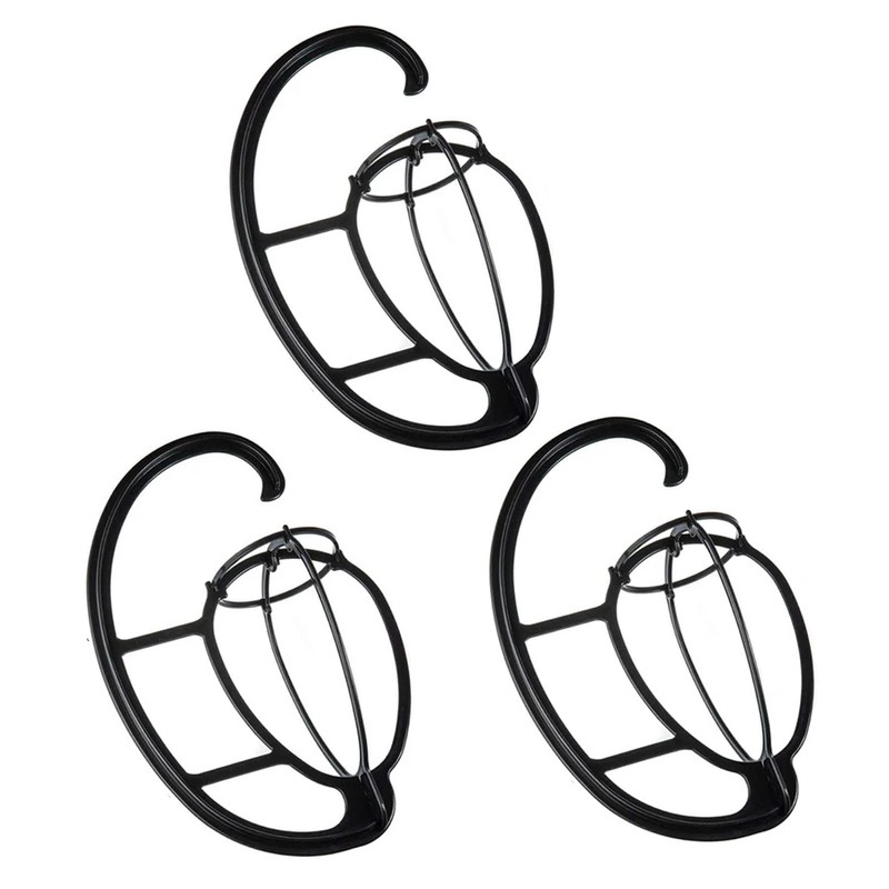 15-Inch Wig Hanger for Wig Storage – Collapsible Hanging PE