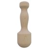 ELETTRO CENTER Art.178 Set of 4 Brown Wooden Muddlers