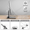 WEARSON Adjustable LCD TV Stand Folding Metal Monitor Desk Stand