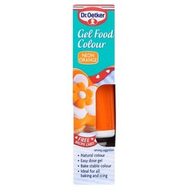 Dr. Oetker Neon Orange Food Colour Icing Gel , 10g