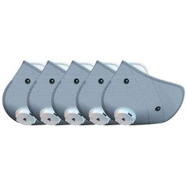 RZ Mask FFP2 Anti-Smog Mask Filter with Activated Carbon - Pack of 5