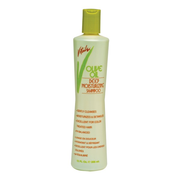 Vitale Vitale olive oil deep moisturizing shampoo 12 fluid ounce, White, 12 Fl Ounce