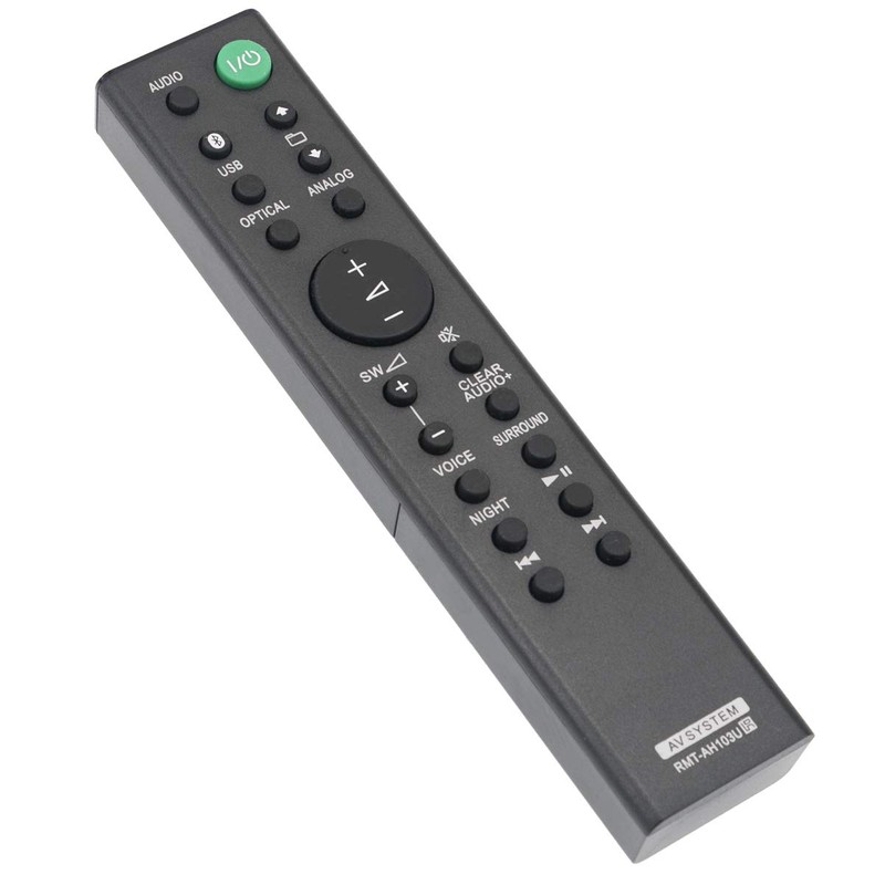 RMT-AH103U Replacement Soundbar Remote Control Applicable for Sony Soundbar HT-CT80
