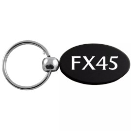 Infiniti FX45 Oval Key Ring (Black)