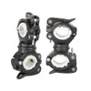[2 Pack] Vonpri Flashlight Holder, Mount Bicycle Mounting Bracket Flashlight