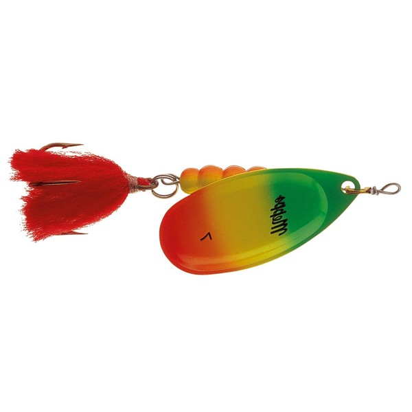 Spinner - Mepps AGLIA TIGER XL - green/yellow/red Size: 7