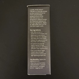 Laurel Rose Night Cream NIP Sealed Nerium Original Formula Free Shipping
