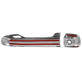 cciyu Chrome ABS Door Handle Cover Exterior Decoration for 2010-2019 for Toyota 4Runner, Door Handle Cover Car Accessories(4PCS)