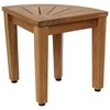 AquaTeak 12" Kai OptiAREA Corner Teak Shaving & Washing Foot