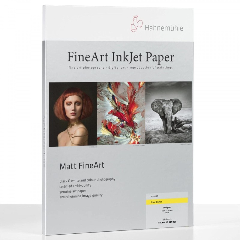 Hahnemühle 10641008 Digital Fine Art Paper, 100 g/m², DIN A4,