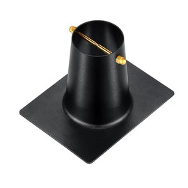 Namvo Rain Chains Aluminium Black Powder Coated Gutter Downspout Adapter For Rain Chain Installation, Standard