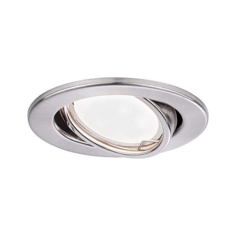 Paulmann 93391 Recessed Light Set of 3 Swivelling Round Dimmable