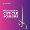 Tijeras profesionales para cutículas (Longitud de hoja 21 mm) STALEKS
