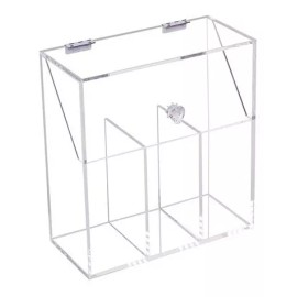 Mundo Acrílico Soporte Acrílico Para Brochas De Maquillaje