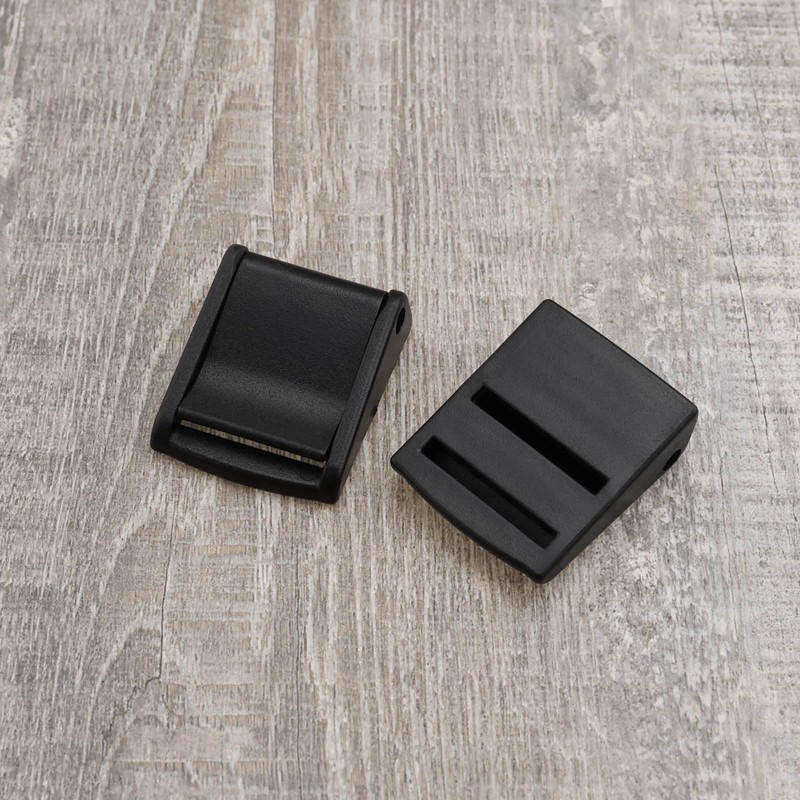 YINETTECH 30 Pcs 20mm 25mm 38mm Clamp Buckle Webbing Toggle