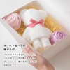 Bloom Imabari Towel, Towel Bear, Towel Gift, Bear & Flowers,