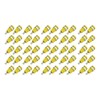 50Pcs Banana Socket 4mm High Current Discharge Long Service Life