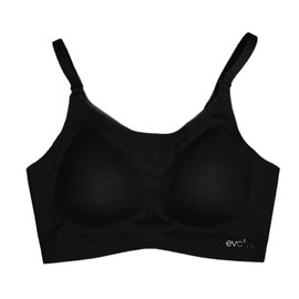 Kiinde Evolve All-in-1 Pumping & Nursing Bra | Maternity, Wireless, Hands-Free Pumping, Pregnancy, Breastfeeding, Postpartum Black