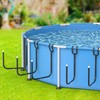MONMEE 5 Pack Solar Pool Cover Holder, Adjustable Solar Cover