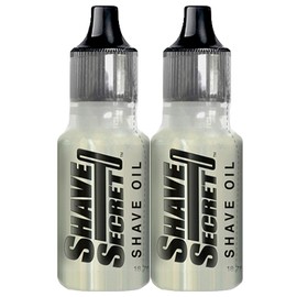 SHAVE SECRET SHAVING OIL- THE BEST SHAVE EVER! 18.75ML(2 Pack)