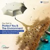 UV-Blocker Sun Umbrella UV Protection Compact - Auto Open/Close -