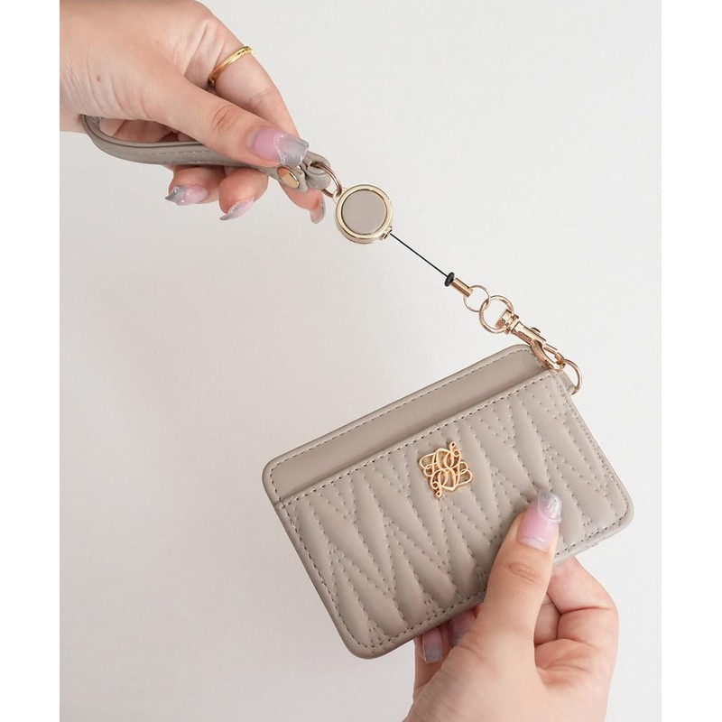 Alto Rose Pass Case, Commuter Holder, Card Slot, IC Card,
