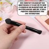 2pcs Dual Ended Hairline Brushes Precision Hairline Powder Brush With
