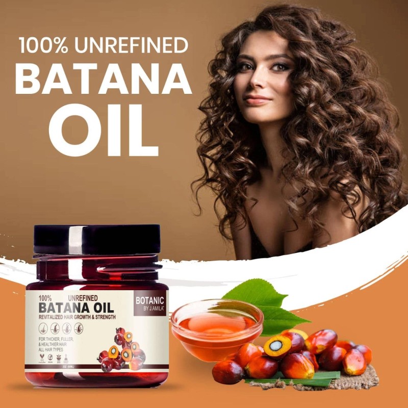 Botanic 100% Unrefined Batana Oil Butter, 2 Oz