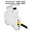 DIHOOL Miniature Circuit Breaker 2pcs 40 Amp dc Solar Disconnect