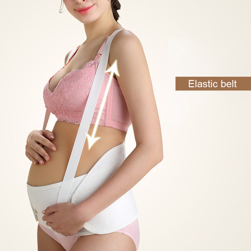 Pregnant Women Belly Support Belt Cotton Adjustable Maternity Shoulder Strap