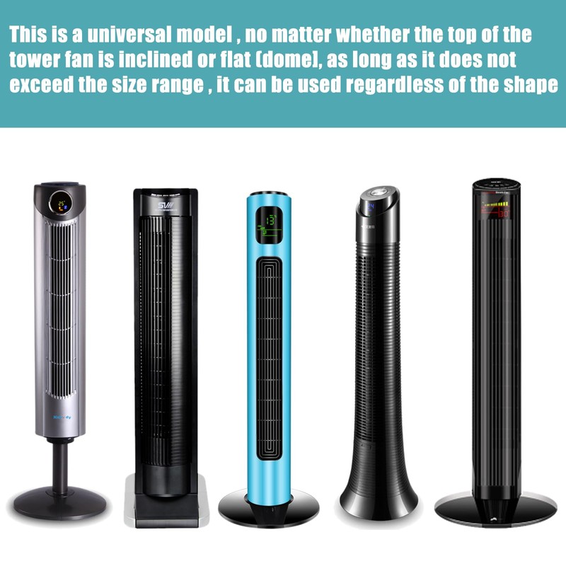 NICENEEDED Vertical Fan Dustproof Protective Cover, Tower Fan Dust Cover,