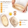 9 Inch Banneton Bread Proofing Basket Set of 2, Ideal