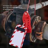 Adjustable Cable Lockout Fish Shaped Stainless Steel Safety Cable Lock