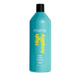 Matrix Total Results Champú Volumizing High Ampliify | Elevación instantánea y volumen duradero | Sin silicona | Para cabello fino | 33.8 onzas líquidas Oz