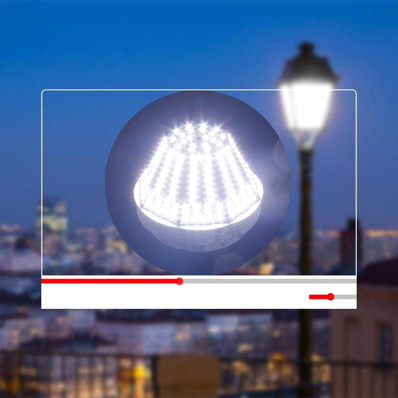 NS 60W LED Corn Light Bulb Daylight White Street and